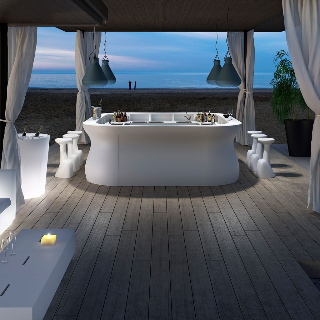 Modul receptie din polietilena Bartolomeo Corner - Nuovo Design